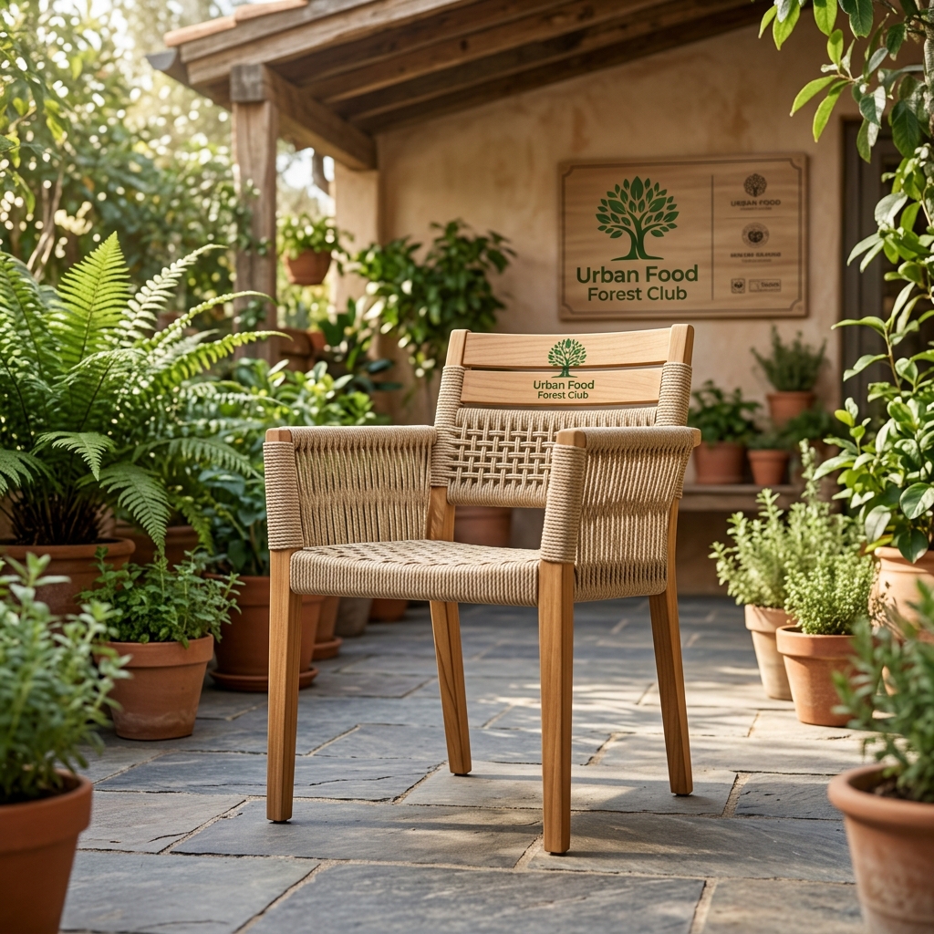 Nordic Heritage Reclining Oak Chair