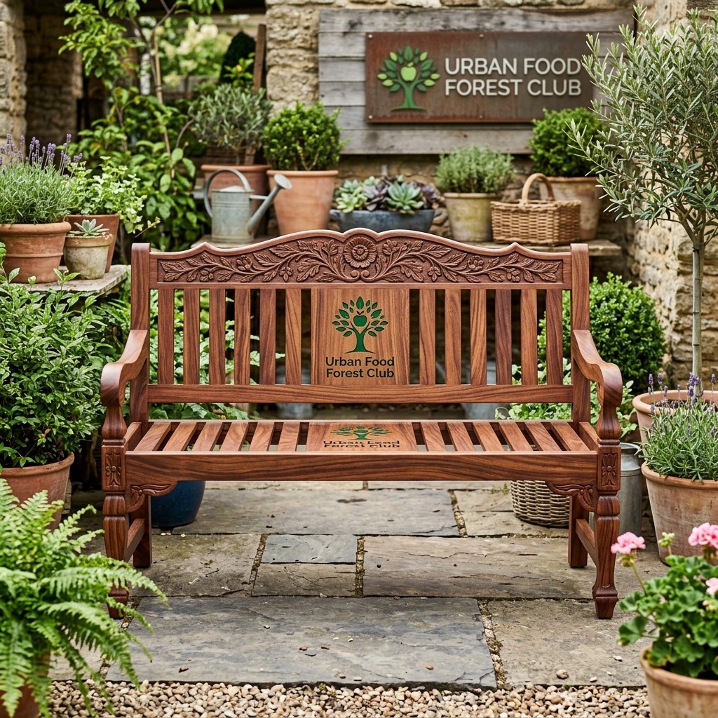 TerraFirma Folding Oak Dining Chair