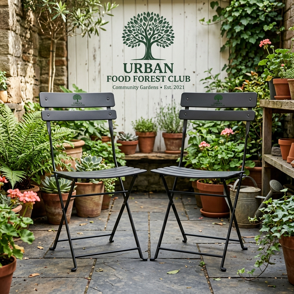TerraFirma Folding Eucalyptus Dining Chair
