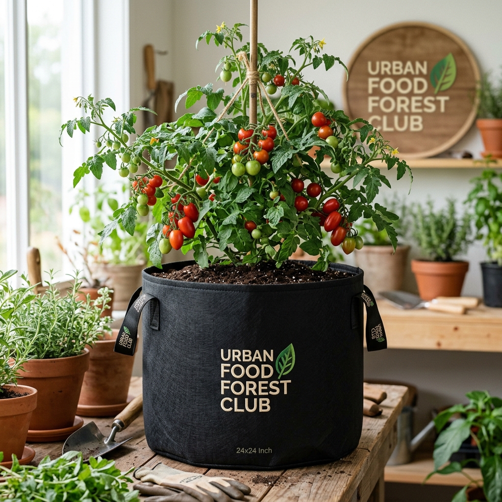 Heavy Duty Grow Bag for Vegetables - 24x24 inch