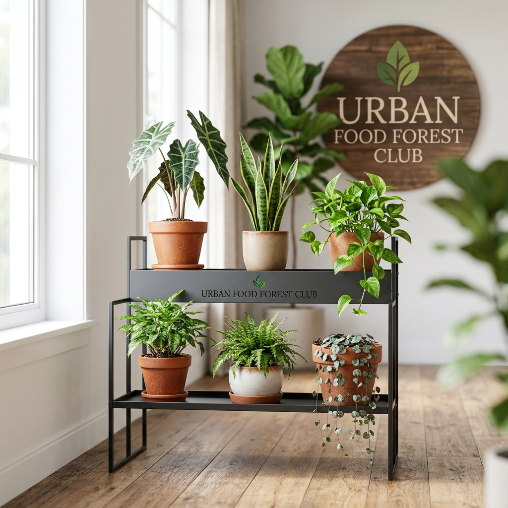 Minimalist Metal Tiered Plant Stand