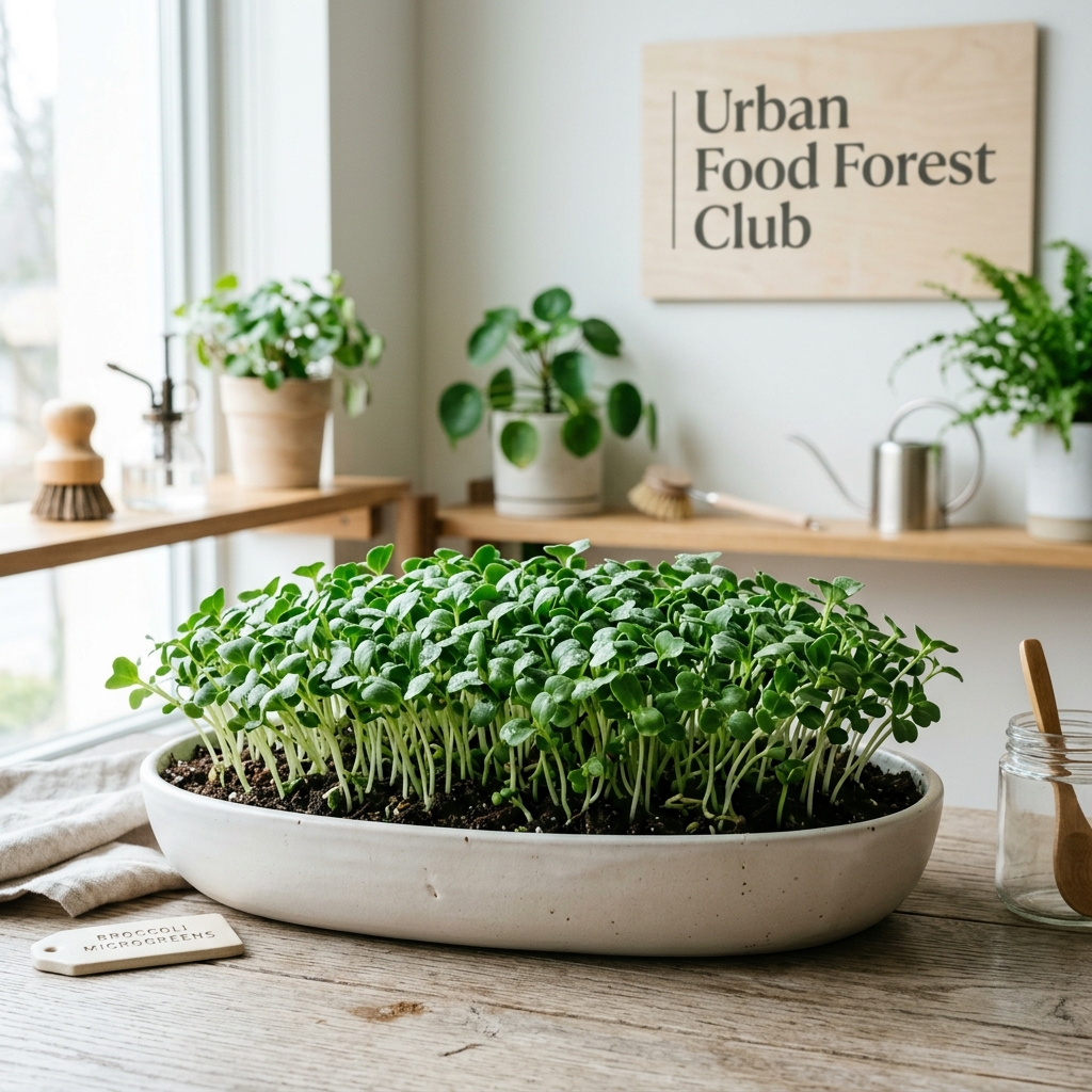 Broccoli Microgreens Organic Seeds