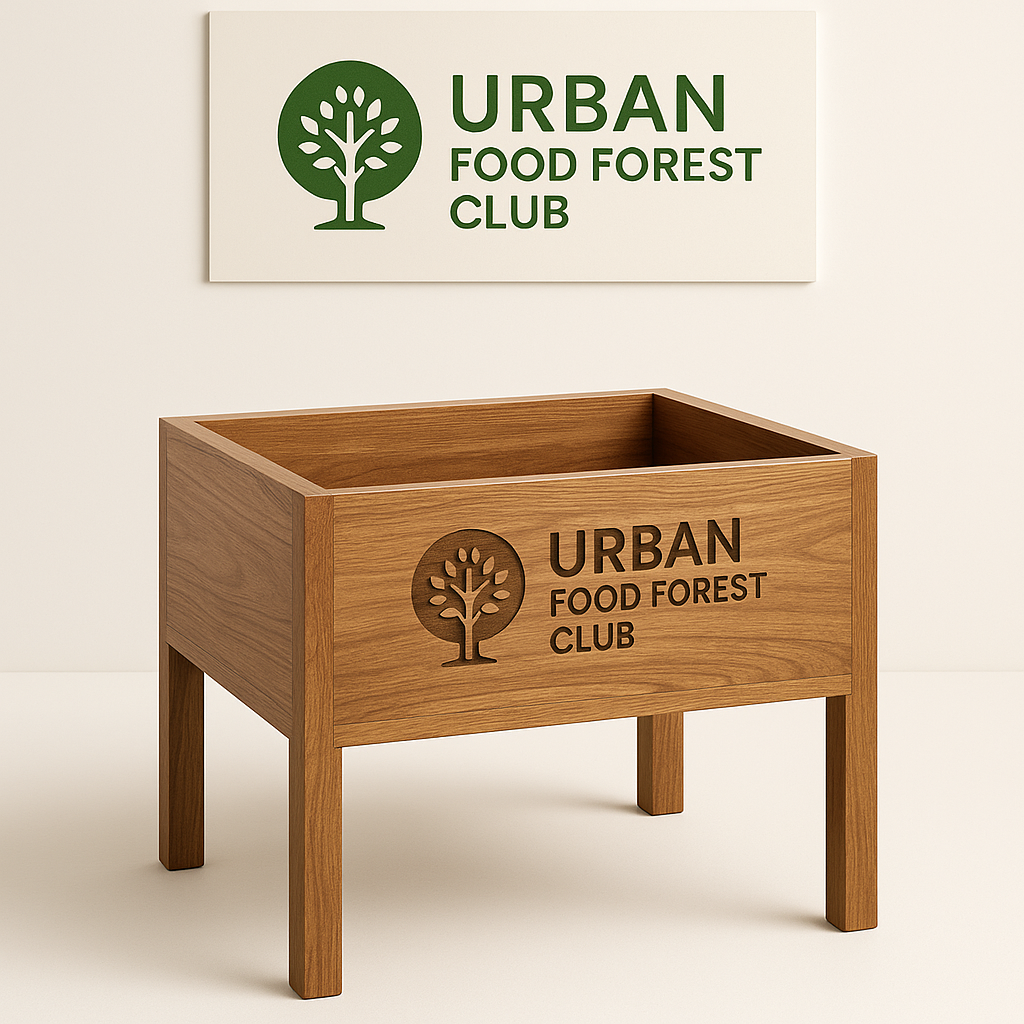 Jackfruit Wood Compact Herb Table