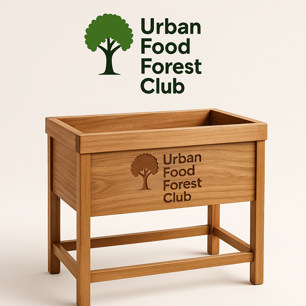 Neem Wood Compact Herb Table
