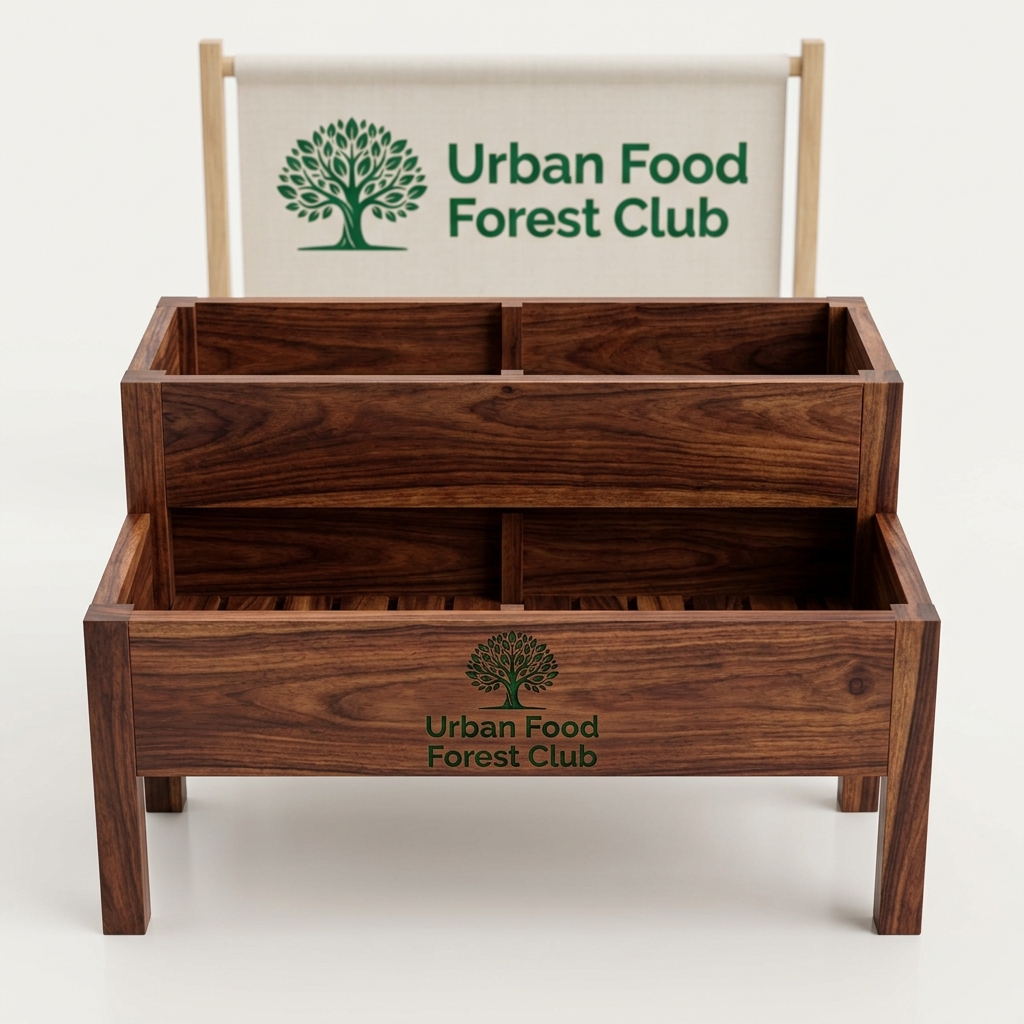 Rosewood 2-Tier Planter