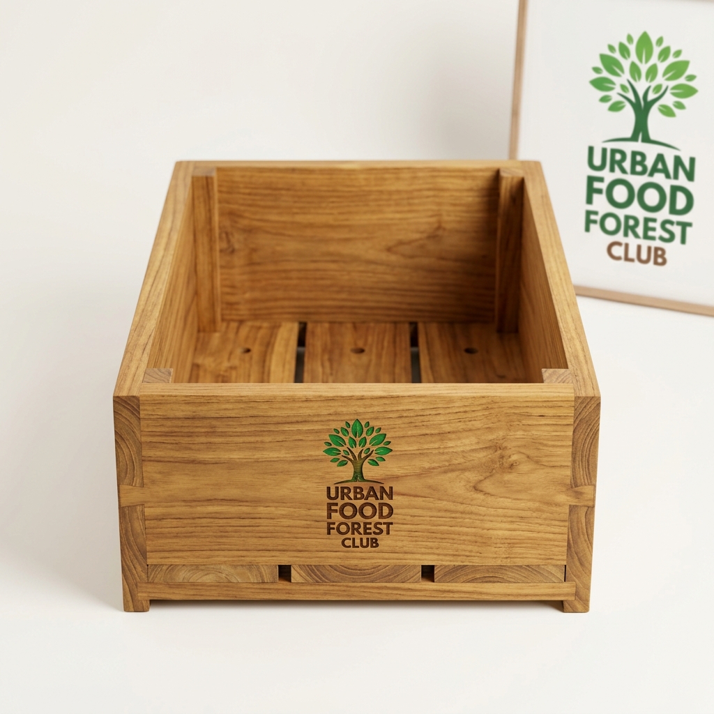 Teak Wood Deep Root Box