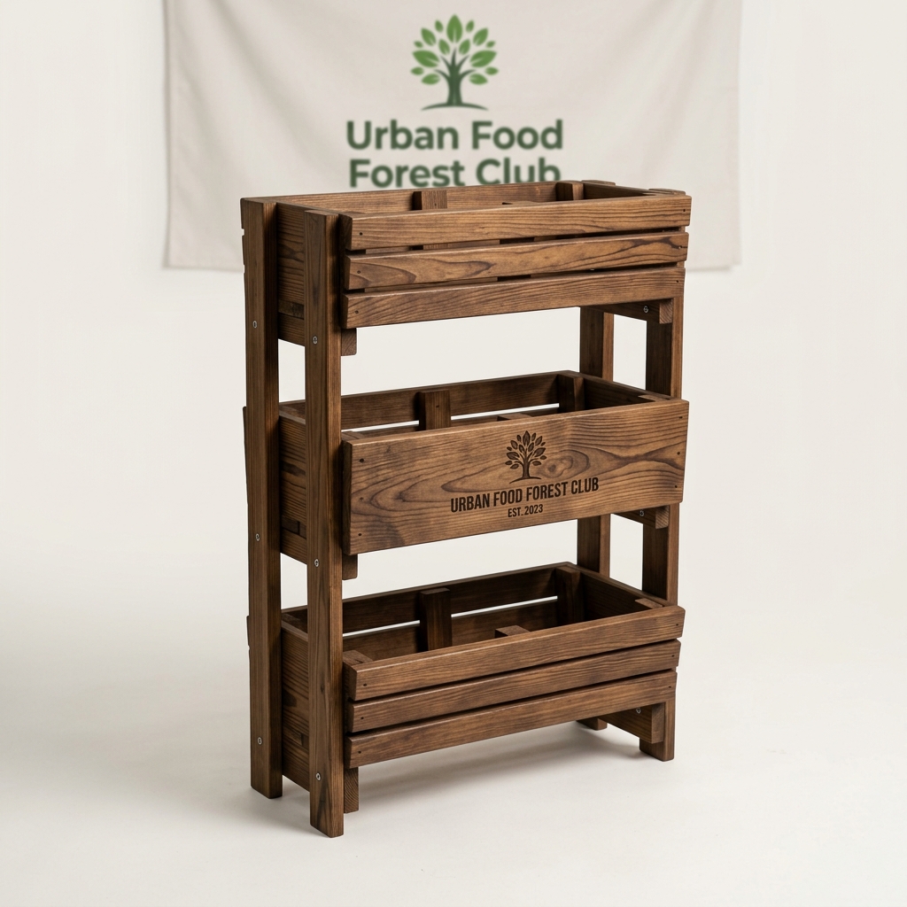 Thermowood 3-Tier Vertical Planter