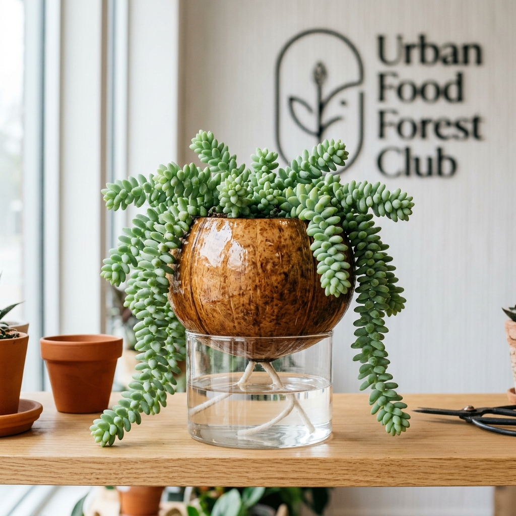 Corporate Gifting Bundle: Burro s tail in Coconut Shell